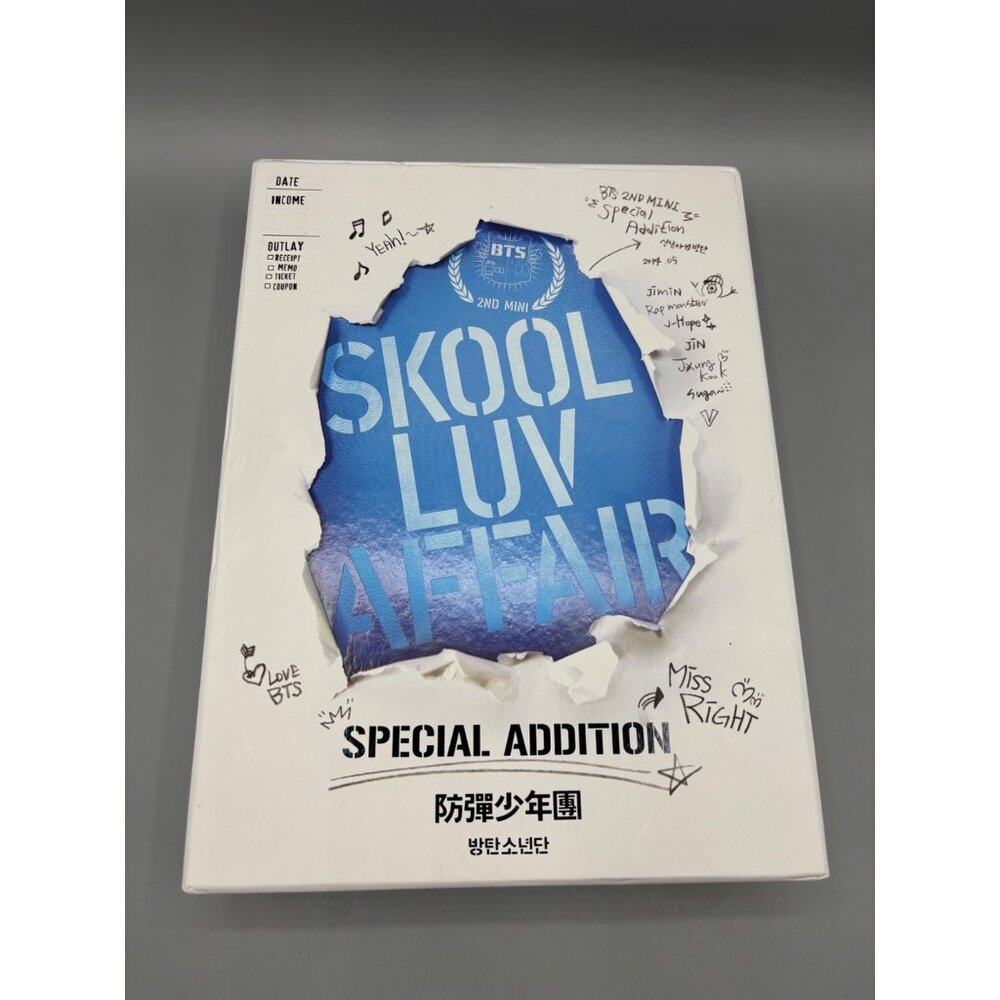 BTS Skool Luv Affair Special Addition 2nd Mini Album CD Set‎